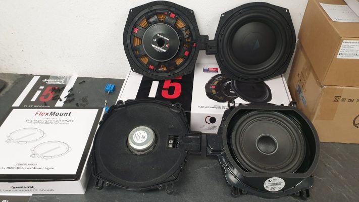 BMW X4 (2018) - Upgrade basic ozvočenja, 6DSP, i5 in Match 3