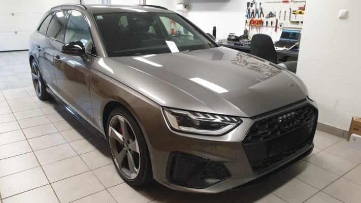 Audi A4 Avant (2020) - ojačevalec Helix in zvočniki DLS 4