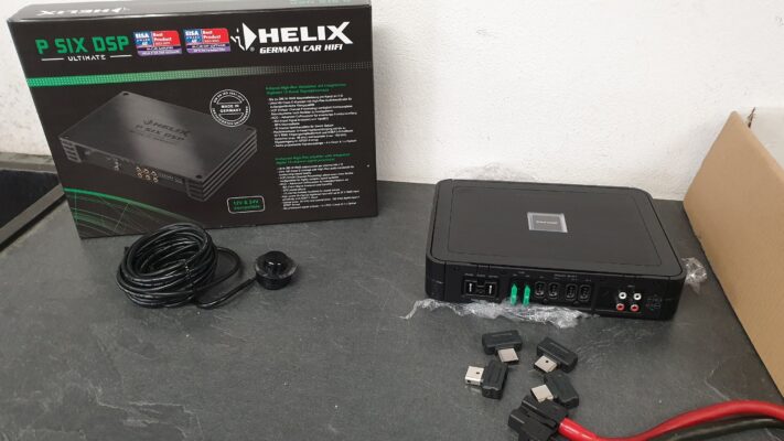 Audi A4 Avant (2020) - ojačevalec Helix in zvočniki DLS 2