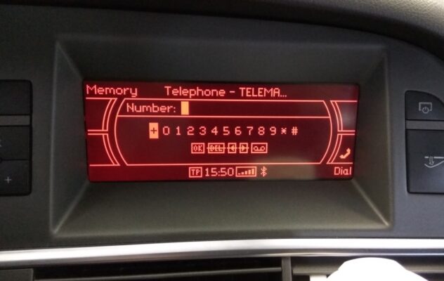 Audi A6 – vgradnja Bluetooth prostoročnega sistema Fiscon Pro 4