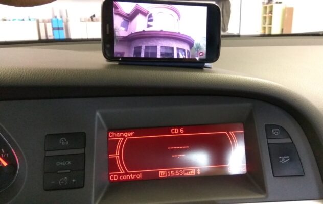 Audi A6 – vgradnja Bluetooth prostoročnega sistema Fiscon Pro 6